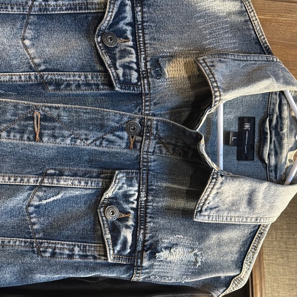 INC International Concepts Denim Jacket - Picture 7 of 11